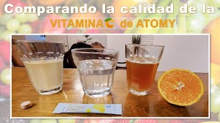 VITAMINA C  Comparando la Calidad de la Vitamina C de Atomy  Suplemento Natural [upl. by Tengdin]