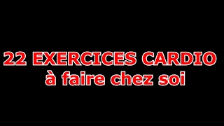 22 Exercices Cardio sans matériel [upl. by Nnaeiram630]