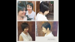 Asymmetrical Pixie Haircut Tutorial  Short Haircut Tutorial  HAIRCUT Expert by Shyamas Makeover [upl. by Yorke560]