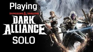 Dungeons amp Dragons Dark Alliance Solo Gameplay [upl. by Hak977]