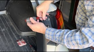 2012 Subaru Outback Brake Light Replacement [upl. by Liartnod]