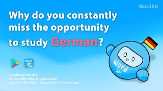 German Why are you missing the opportunities to study German every time F WordBit DeEn [upl. by Ajiak]