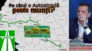 Autostrada A1 Sibiu  Pitești Pe când o Autostradă peste munți [upl. by Einaeg]