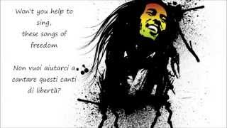 Redemption song  Bob Marley  Testo e traduzione lyrics [upl. by Noevad]