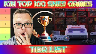 The Ultimate SNES Tier List IGN’s Top 100 Ranked  Tier List [upl. by Coy]