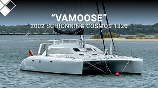 2002 Schionning Cosmos 1320 quotVamoosequot  For Sale with The Yacht Sales Co incorp Multihull Solutions [upl. by Naylor]