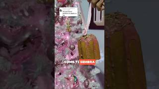 pandoro fakebake decorazioninatalizie christmasdecor [upl. by Geirk117]