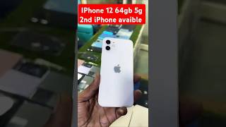 IPhone 12 64gb 2ndhand phone avaible iphone12 mobile 2ndiphone ystshorts viralvideo tranding [upl. by Templia]