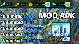 SimCity Mod APK unlimited Everything  SimCity Mod APK Latest Version 2023 [upl. by Zigmund]