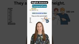 As as  Comparatives in English Grammar b1 comparatives learnenglish [upl. by Abbub]