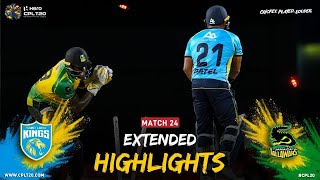 Extended Highlights  Jamaica Tallawahs vs Saint Lucia Kings  CPL 2021 [upl. by Wynn99]