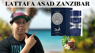 NEW LATTAFA ASAD ZANZIBAR unboxing and first sniff🔥 whoa [upl. by Einaffyt]