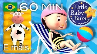 Canção Vamos Nadar  E muitas mais Canções de Ninar  LittleBabyBum [upl. by Airbmac]