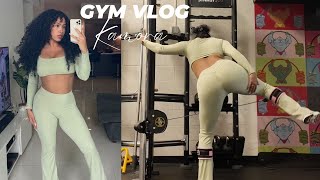 GYM VLOG  QUICK LOWER BODY DAY FOR BEGINNERS [upl. by Ivonne]