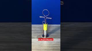 Homopolar Motor project engineering robot reels viralvideo [upl. by Ardnaik762]