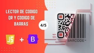 Escáner o lector de código de barras y códigos QR con JavaScript 45avanzado [upl. by Ahsikal]