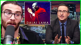 Dalai Lama Last Week Tonight with John Oliver  HasanAbi reacts [upl. by Amalea]