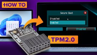 Windows 11 and TPM 20 Explained How to Enable TPM  PTT on your PC [upl. by Xilef]