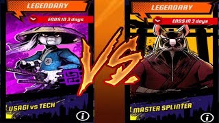 Who Is Stronger Splinter or Usagi  Teenage Mutant Ninja Turtles Legends [upl. by Chisholm]