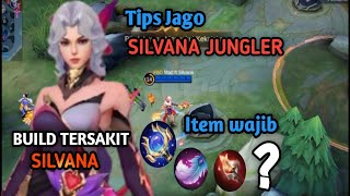 SILVANA JUNGLER BUILD TERSAKIT 2024  Push MMR Silvana Only  mobilelegends mlbb silvana [upl. by Scarito]