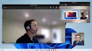 How To Record Yourself with Content Using Microsoft Teams [upl. by Elinore]