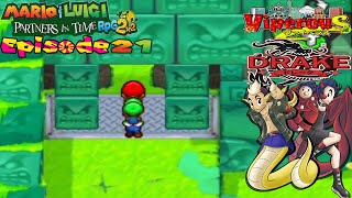 Viperous amp Drake 🐍🐉 Mario amp Luigi Partners in Time マリオ＆ルイージRPG 2X2 episode 21 Scaling MTThwomp [upl. by Litman]