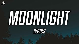 Ali Gatie  Moonlight Lyrics  Lyric Video [upl. by Melicent319]