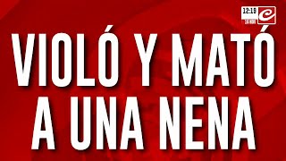 La esperó a la salida de la escuela la violó y la mató de ocho puñaladas [upl. by Cahn]