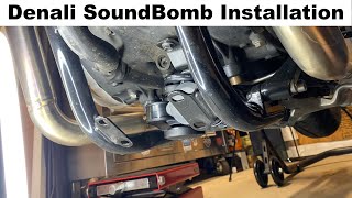 Denali SoundBomb Installation on a 2018 Triumph Bobber [upl. by Nemlaz]