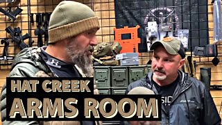 Hat Creek arms room [upl. by Aloek]