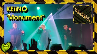 KEiiNO  quotMonumentquot  LIVE PERFORMANCE  Melfest WKND PreParty 2024 [upl. by Froemming]