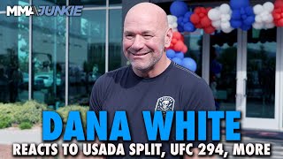 Dana White USADA CEO Went Full Britney Spears Talks UFC 294 Changes PBR and More [upl. by Herald]