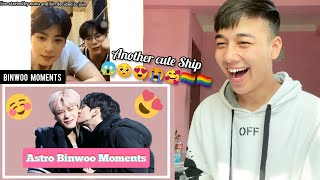 Astro 아스트로 Binwoo Moments  REACTION [upl. by Pernas]