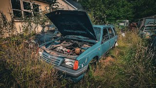 RETRO Car GRAVEYARD Forgotten For Over 40 YEARS Mk2 Cavalier Bmw E30 Range Rover  IMSTOKZE [upl. by Aem]