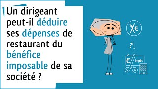 Fiscalité  Déduction de frais de repas [upl. by Richmound]