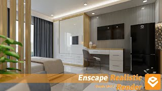 Enscape Render Lesson01 How to Do Realistic Render in Enscape [upl. by Eenar95]