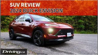 2024 Buick Envision  Suv Review  DrivingCa [upl. by Yelrehs]