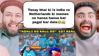 KOHLI WICKET CELEBRATION 😂😂 ROHIT SHARMA BOWLING  IND VS NED 2023 WC [upl. by Margery]