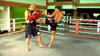 Yodsanklai Fairtex Training Part1 [upl. by Anaile377]