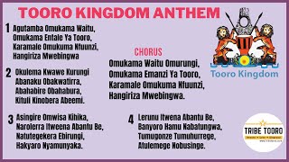 Tooro Kingdom Anthem performed by Makerere University Tooro Students Association [upl. by Lepine]