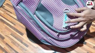 New School Bag Design Cutting  Easy Tutorial  School Bag Design [upl. by Yvi]