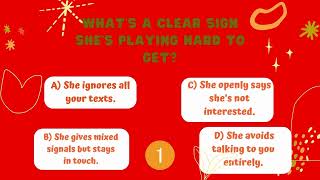 Can You Decode Her Actions 🔍 Relationship Trivia Challenge [upl. by Enyawud]