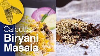 Kolkata Biryani Masala Powder  Arsalan Biryani Masala Recipe [upl. by Raimundo]