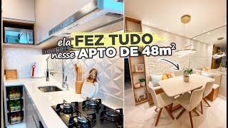 TOUR EM UM APARTAMENTO CHEIO DE IDEIAS E INSPIRAÇÕES l GABY GARCIIA gabynoprojeto [upl. by Hakim132]