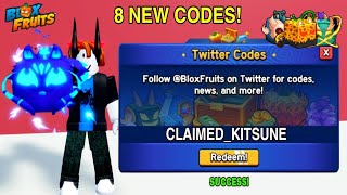 NEW ALL WORKING CODES IN BLOX FRUITS 2024 JULY ROBLOX BLOX FRUITS CODES KITSUNE [upl. by Bresee]