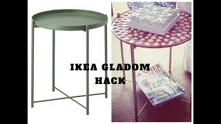 IKEA HACK  DIY Gladom Coffee Table [upl. by Koh]