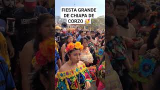 FIESTA GRANDE DE CHIAPA DE CORZO 🥳 chiapas tradiciones parachicos chiapanecas chiapadecorzo [upl. by Loni753]