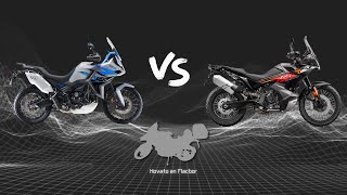 COMPARATIVA ZONTES 703F vs KTM 790 ADVENTURE [upl. by Elvin341]