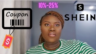 SHEIN COUPON CODES 2024  SHEIN SUMMER SAVINGS 2024  SHEIN COUPON STACK  SHEIN 2024 [upl. by Eniotna]