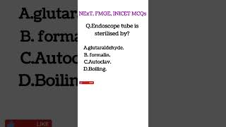 NExT  FMGE INICET NEET PG MCQS AND PYQSmicrobiology nextexam neetpg fmge medicosQ [upl. by Ahseyd745]